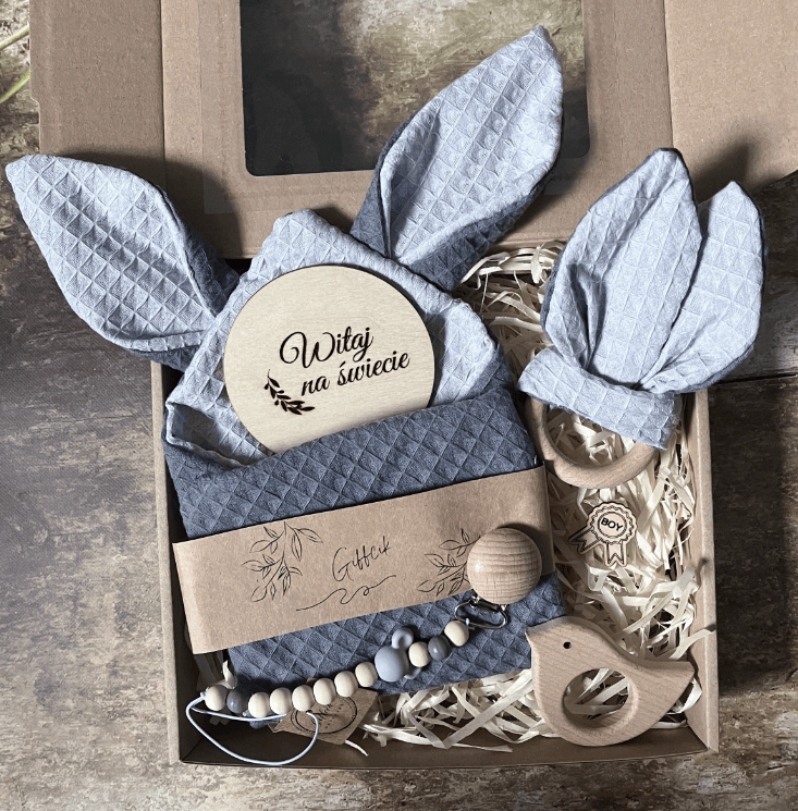 Baby Box dla noworodka Gift Box prezent dla niemowlaka