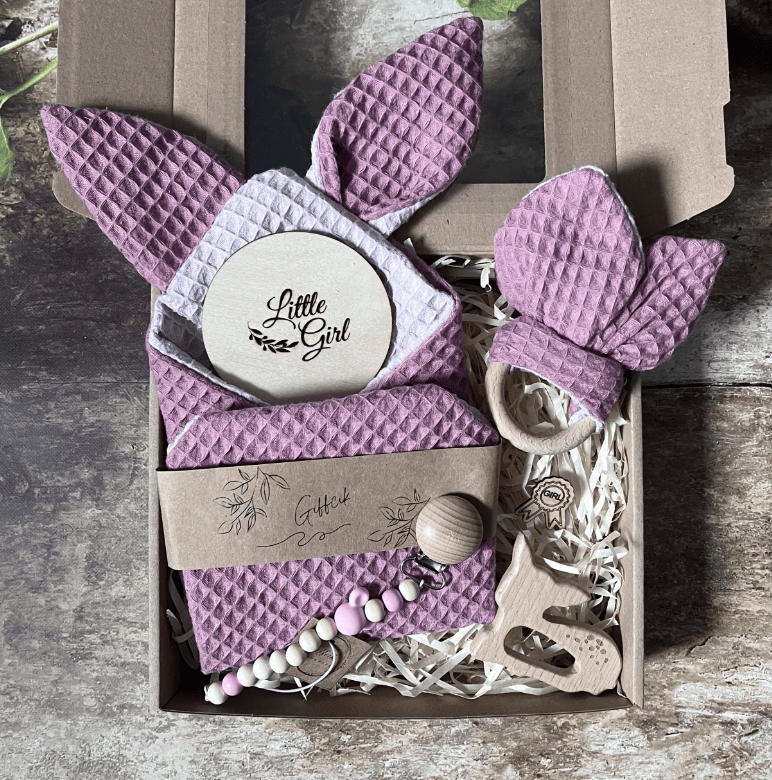 Zestaw powitalny z okazji narodzin - zestaw wafelkowy