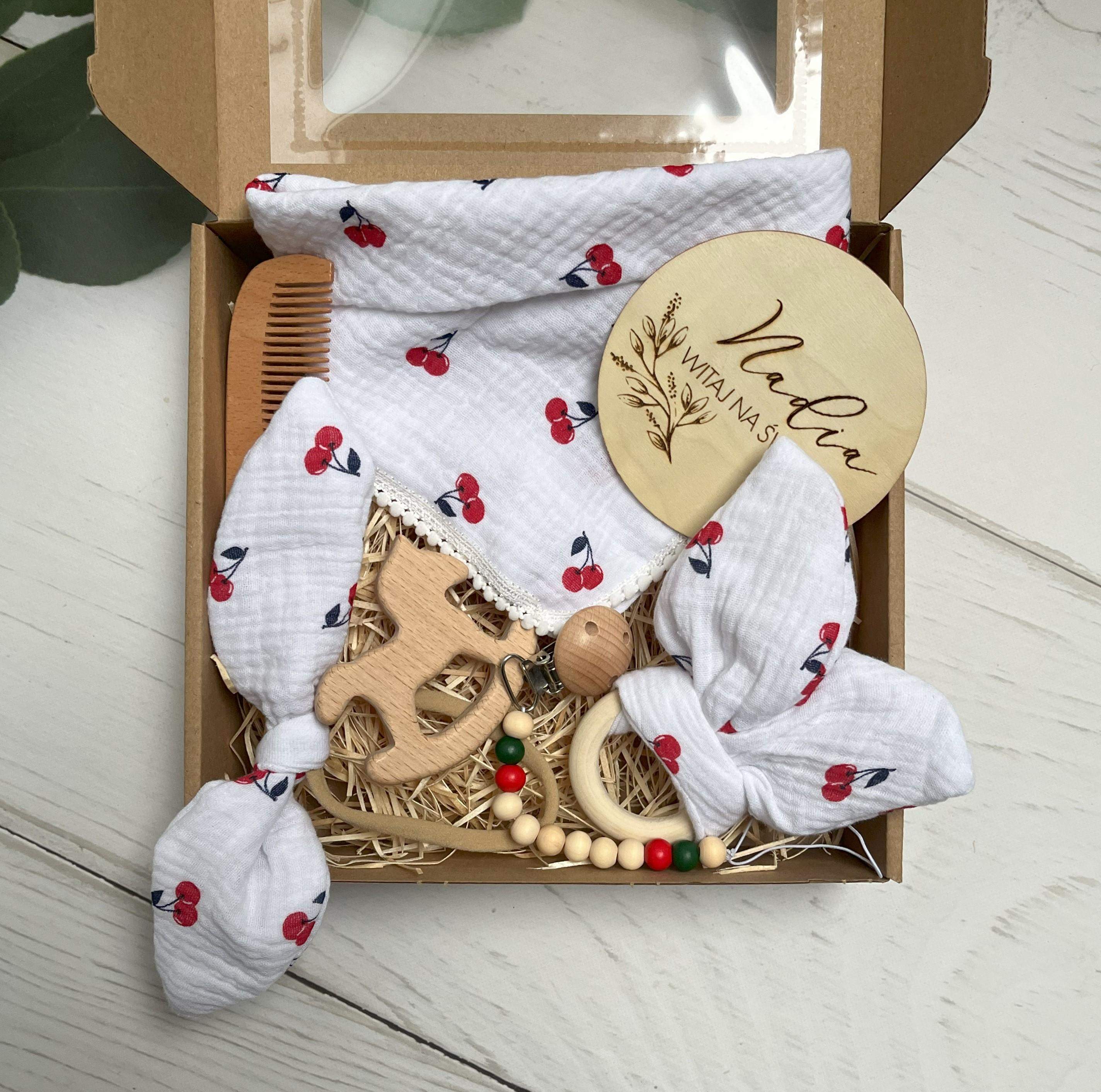Zestaw Okolicznościowy WISIENKA Gift Box Baby – NARODZINY / BABY SHOWER